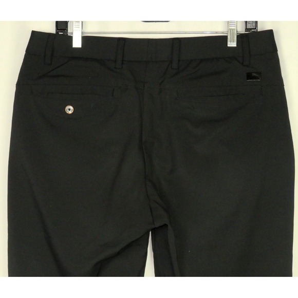 PUMA Dry Cell Black Stretch‎ Straight Leg Performance Golf Pants Men's 32  X 32 - Picture 5 of 8